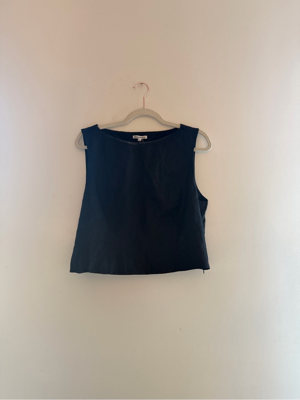 Reformation Sleeveless Shell Top